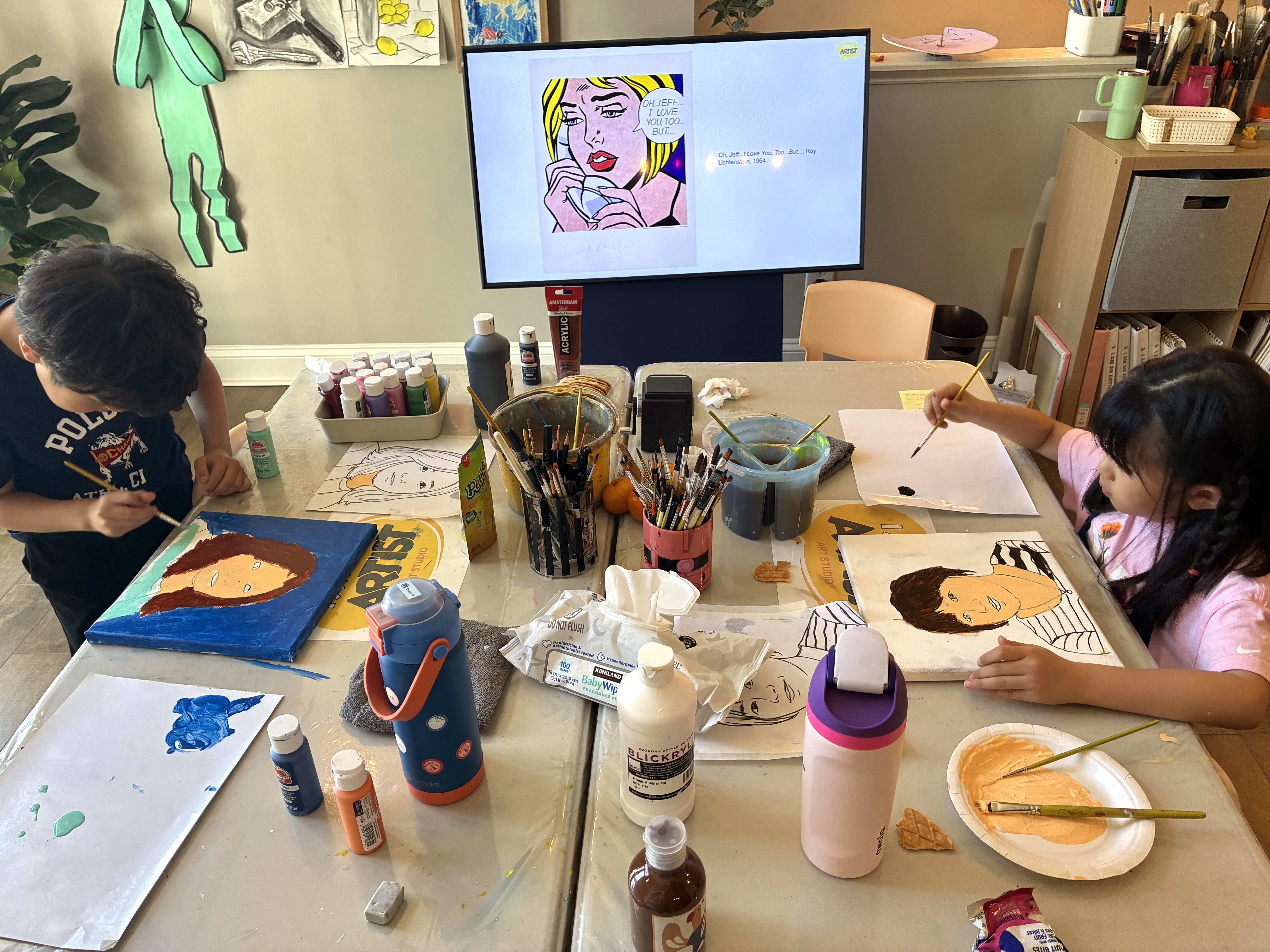 Create — Think creatively and express ideas through hands-on practice with drawing, design, and mixed media.